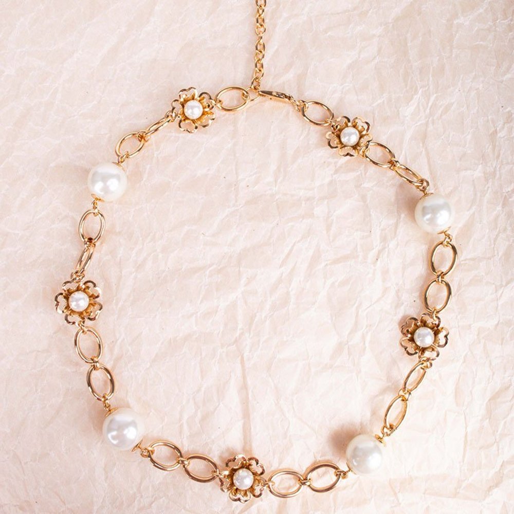TORY BURCH GOLD EVENING NECKLACE | WOMENS